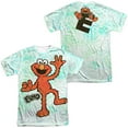 thumbnail image 1 of Sesame Street Elmo Scribble Unisex Adult Sublimated Costume T Shirt (Front/Back), X-Large Multicolor, 1 of 2