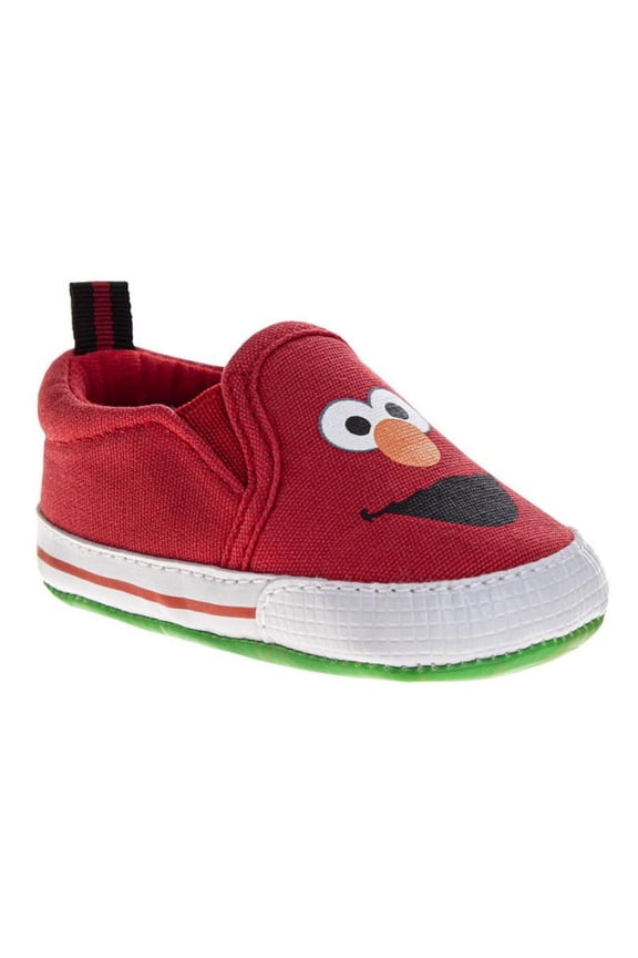 Elmo Slip On Infant Shoes, Red, Size: 2