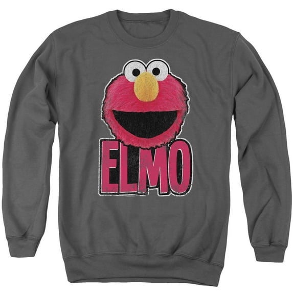 Sesame Street - Elmo Smile - Crewneck Sweatshirt - Medium