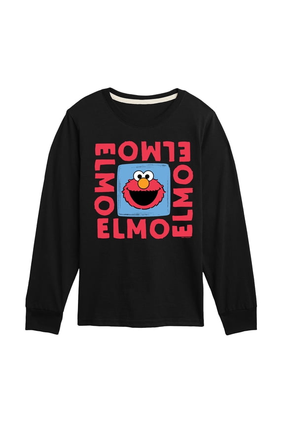 - Elmo Square - Toddler and Youth Long Sleeve T-Shirt