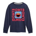 thumbnail image 1 of Sesame Street - Elmo Square - Toddler and Youth Long Sleeve T-Shirt, 1 of 4