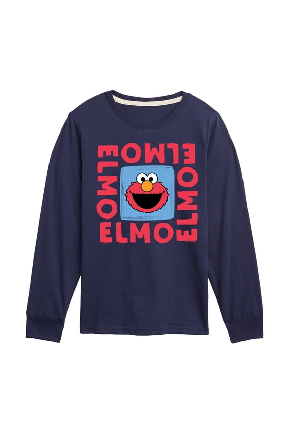- Elmo Square - Toddler and Youth Long Sleeve T-Shirt