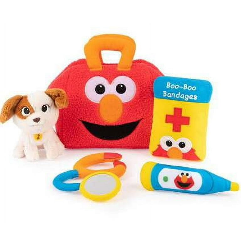Sesame Street Elmo & Tango Checkup Playset - Walmart.com