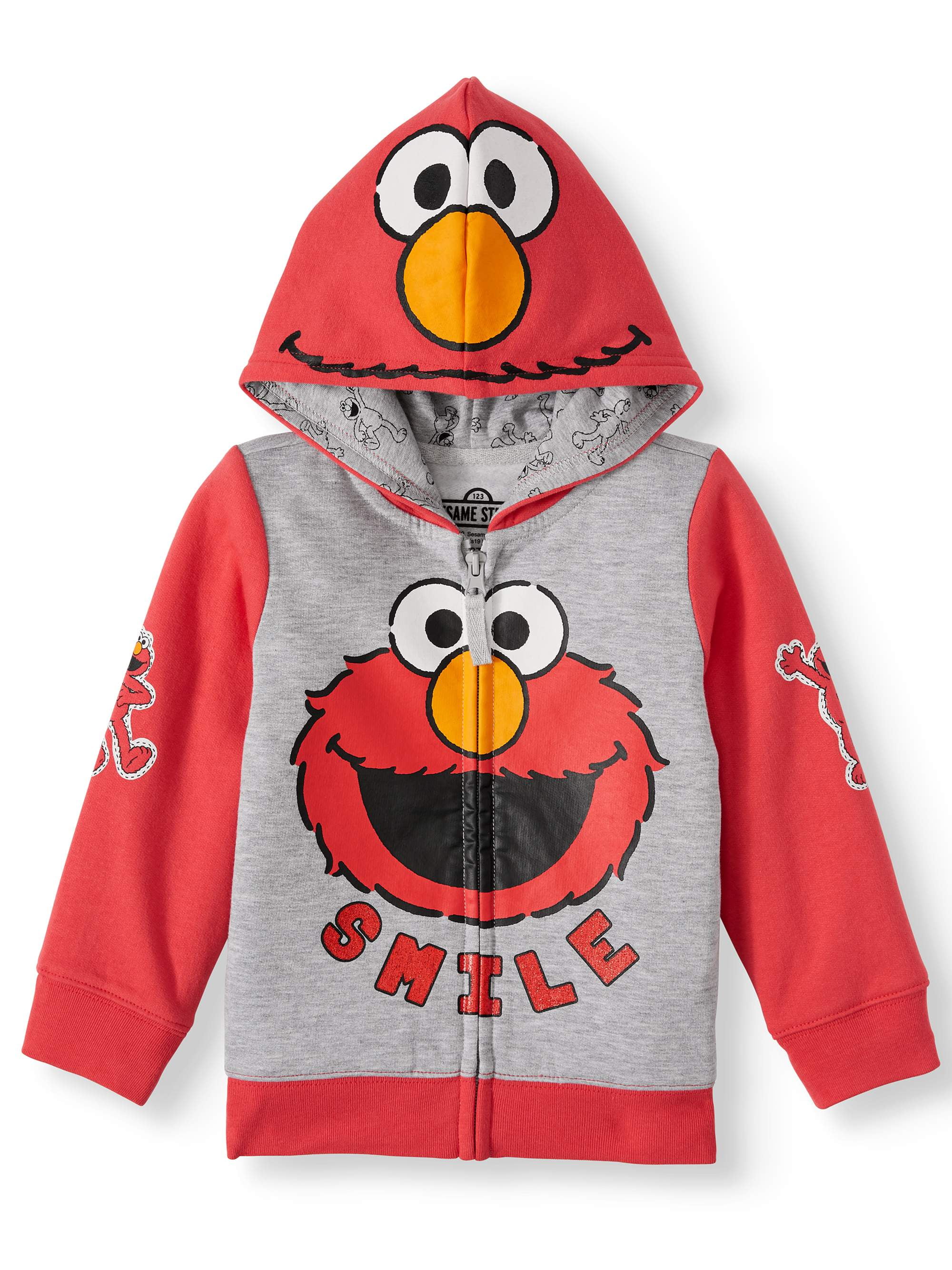 Sesame Street Elmo Toddler Boys or Girls Cosplay Hoodie Sweatshirt