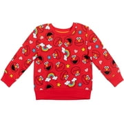Sesame Street Elmo Toddler Girls Sweatshirt Infant to Little Kid