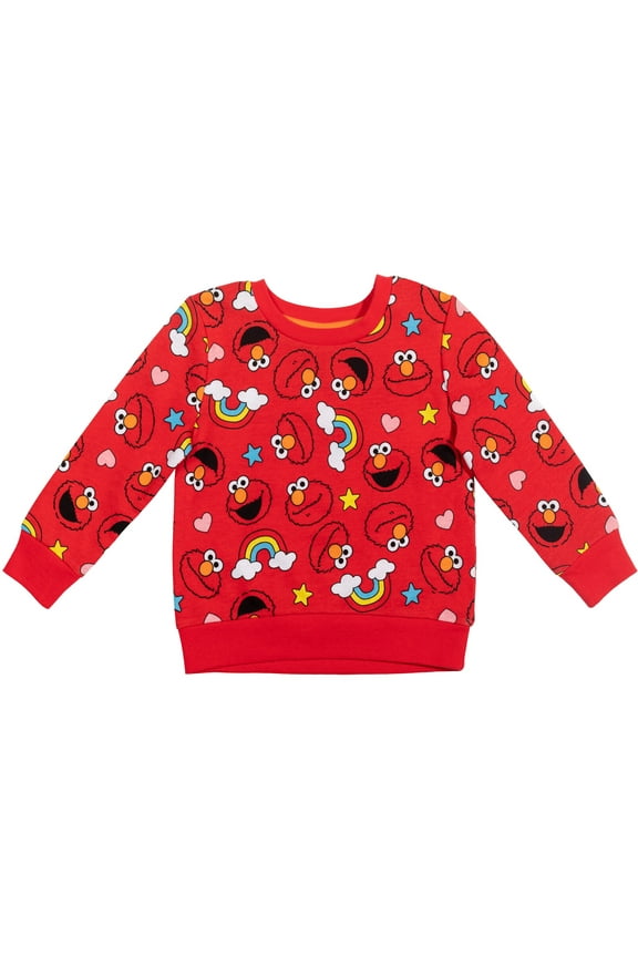 Elmo Toddler Girls Sweatshirt Infant to Little Kid