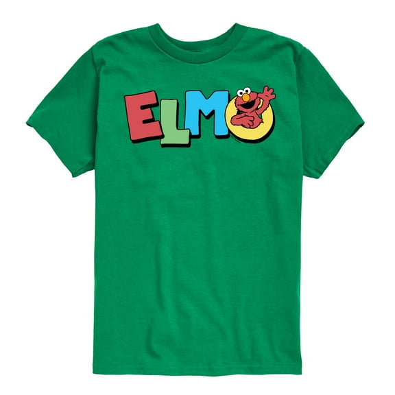 Sesame Street - Elmo - Toddler and Youth Short Sleeve Graphic T-Shirt