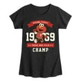 thumbnail image 1 of Sesame Street - Elmo Track And Field Champ - Girls Fitted Short Sleeve Graphic T-Shirt, 1 of 4