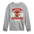 thumbnail image 1 of Sesame Street - Elmo Track and Field Champ - Toddler and Youth Long Sleeve T-Shirt, 1 of 4
