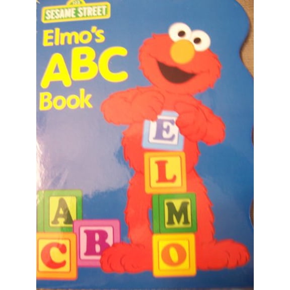 Pre-Owned Sesame Street Elmo's ABC Book (Shaped Hardcover Book) (2011) 9781403776570