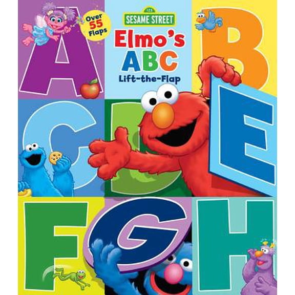 Pre-Owned Lift-the-Flap: Sesame Street: Elmo's ABC Lift-the-Flap (Series #29) (Board book)
