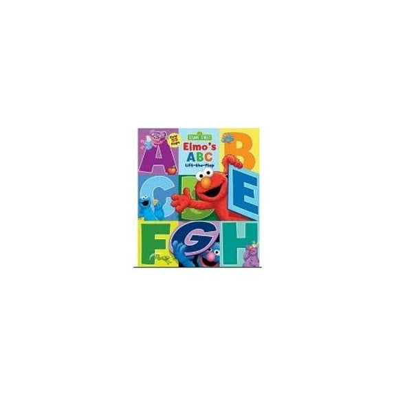 Pre-Owned Sesame Street Elmo's ABC Lift-the-Flap Early Learning Book Paperback