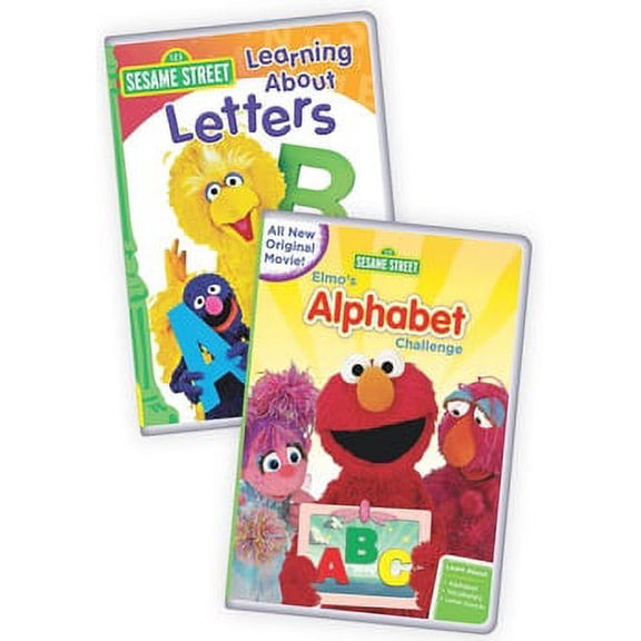 Pre-Owned SESAME STREET: ELMO'S ALPHABET CHALLENGE/LEARNING ABOUT LETTERS