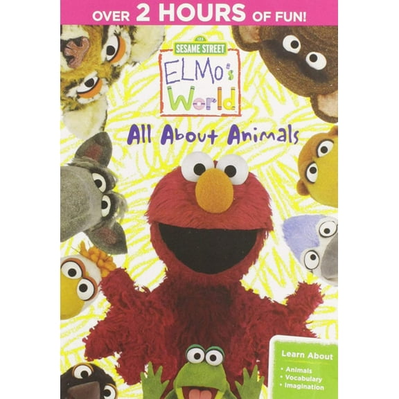 Sesame Street - Elmo's World: All About Animals (DVD), Sesame Street, Kids & Family