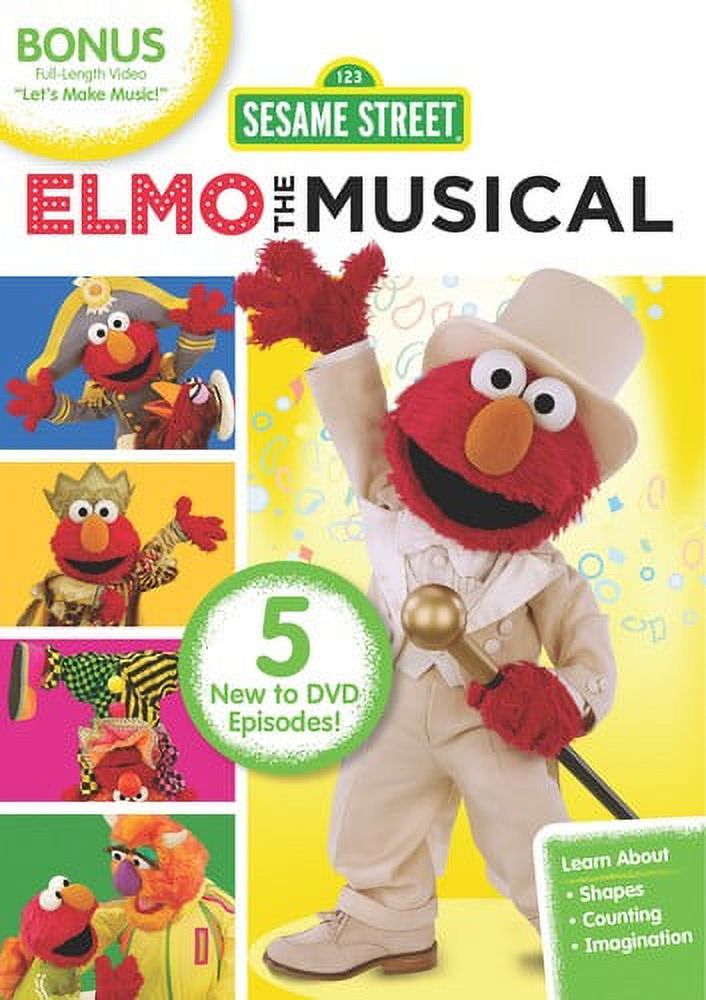 Sesame Street: Elmo the Musical (DVD), Sesame Street, Kids & Family - image 1 of 1