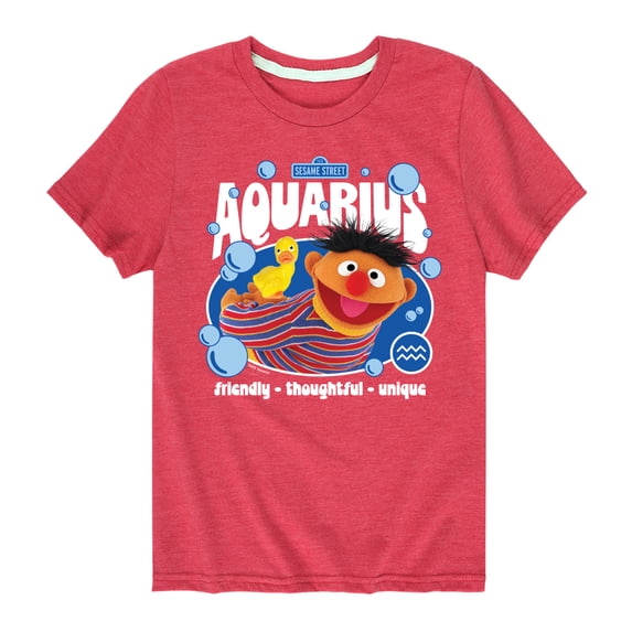 Sesame Street - Ernie Aquarius - Toddler and Youth Short Sleeve Graphic T-Shirt