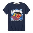 thumbnail image 1 of Sesame Street - Ernie Aquarius - Toddler and Youth Short Sleeve Graphic T-Shirt, 1 of 5