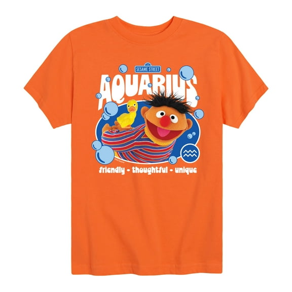 Sesame Street - Ernie Aquarius - Toddler and Youth Short Sleeve Graphic T-Shirt