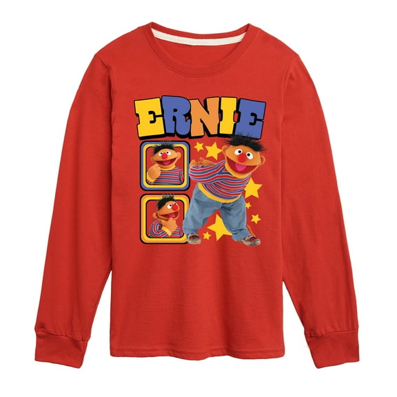 Sesame Street - Ernie Photoreal - Toddler and Youth Long Sleeve T-Shirt