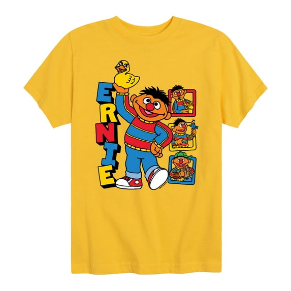 Sesame Street - Ernie - Toddler and Youth Short Sleeve Graphic T-Shirt