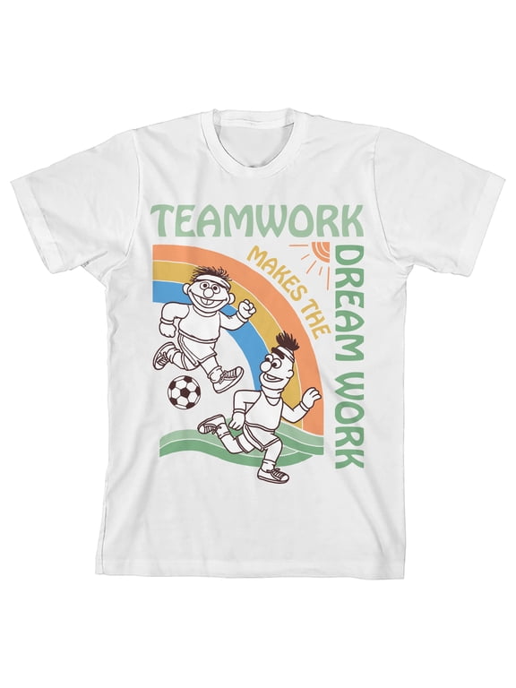 Sesame Street Ernie and Bert Kids Short Sleeve Tee