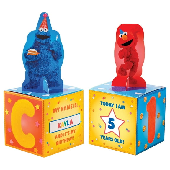 Sesame Street 'Everyday' Customizable Table Centerpiece Kit (1ct)