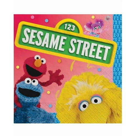 Sesame Street 'Everyday' Small Napkins (16ct)
