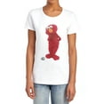 thumbnail image 1 of Sesame Street Existential Elmo and Rocco Women's T Shirt, White, Large, 1 of 1