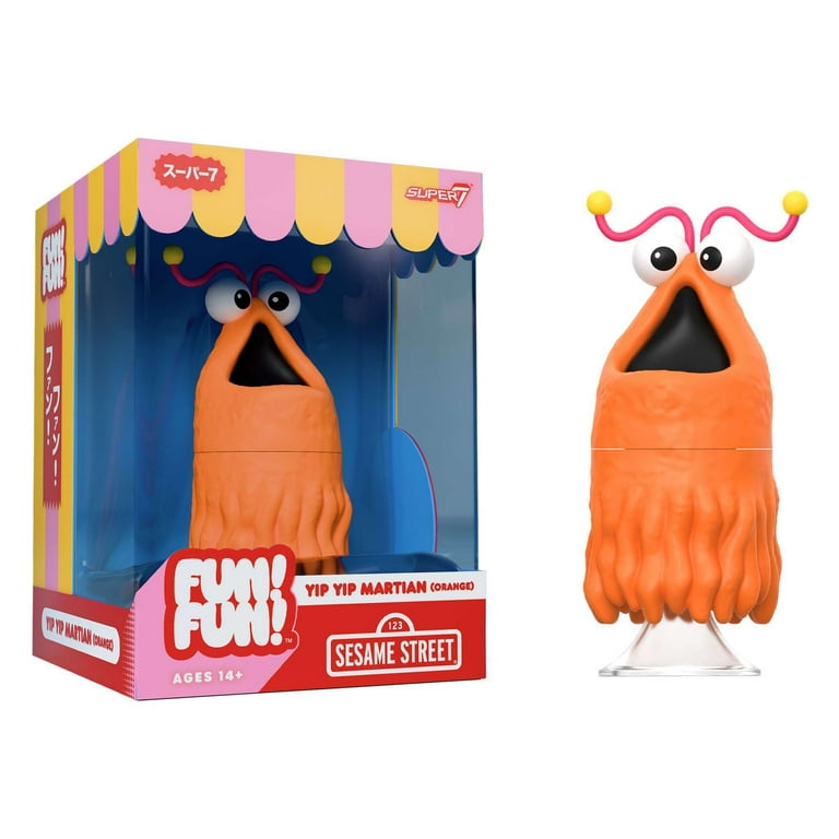 Sesame Street FUN! FUN! - Yip Yip Martian (Orange) - Walmart.com
