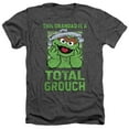 thumbnail image 1 of Sesame Street Fahter's Day Total Grouch Grandad Unisex Adult Heather T Shirt, Charcoal Heather, 3X-Large, 1 of 4