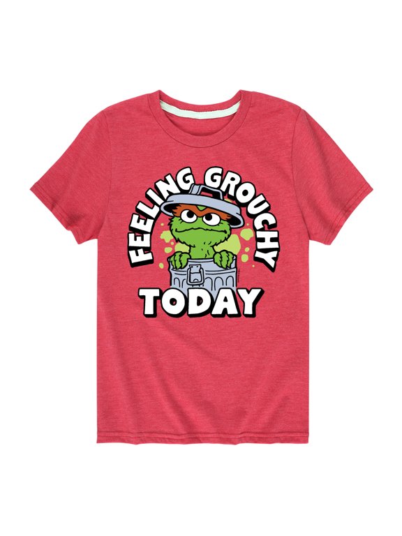 - Feeling Grouchy Boys' Short Sleeve Graphic T-Shirt