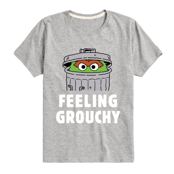 Sesame Street - Feeling Grouchy - Toddler and Youth Short Sleeve Graphic T-Shirt