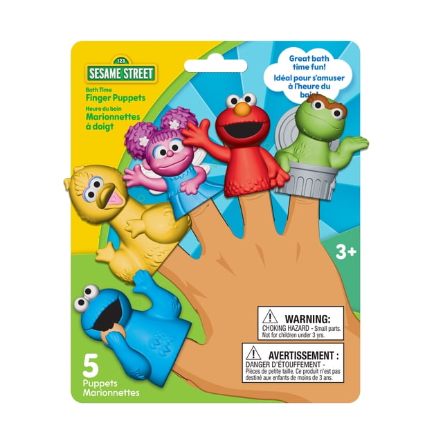 Sesame Street Finger Puppets - Walmart.com