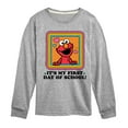thumbnail image 1 of Sesame Street - First Day Of School - Toddler and Youth Long Sleeve T-Shirt, 1 of 4