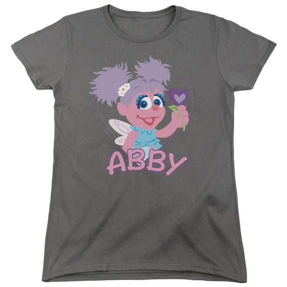 Sesame Street - Flat Abby - Women's Short Sleeve Shirt - Large