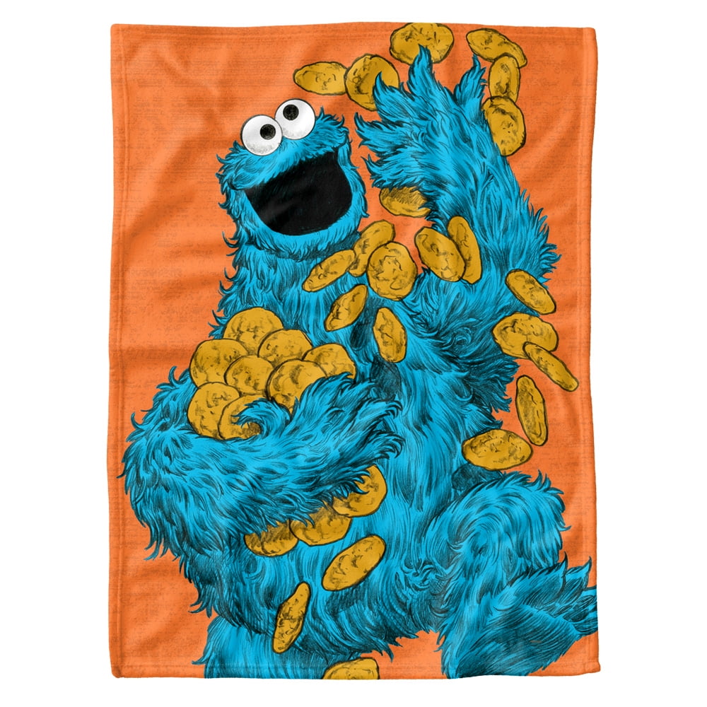 Sesame Street Cookie Monster - Me love Cookies Sublimation Design