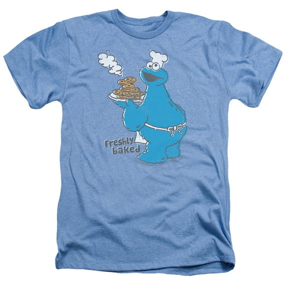 Sesame Street - Freshly Baked - Heather Short Sleeve Shirt - Small