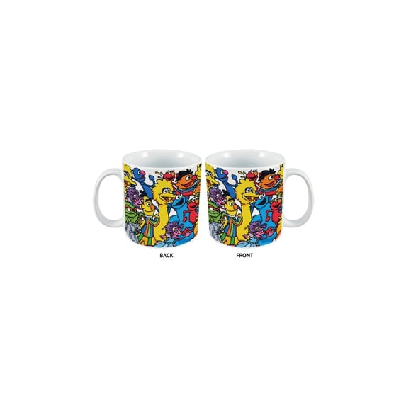 Sesame Street Friends 20 oz. Ceramic Mugs