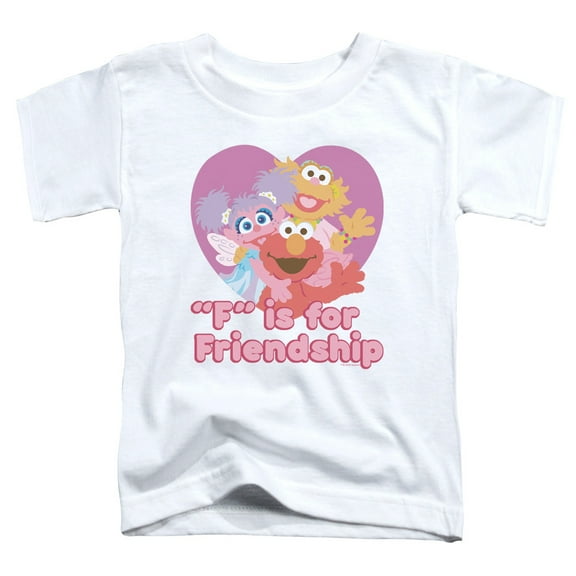 Sesame Street - Friendship - Toddler Short Sleeve Shirt - 4T