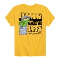 thumbnail image 1 of Sesame Street - Frowning Makes Me Happy - Toddler and Youth Short Sleeve Graphic T-Shirt, 1 of 5