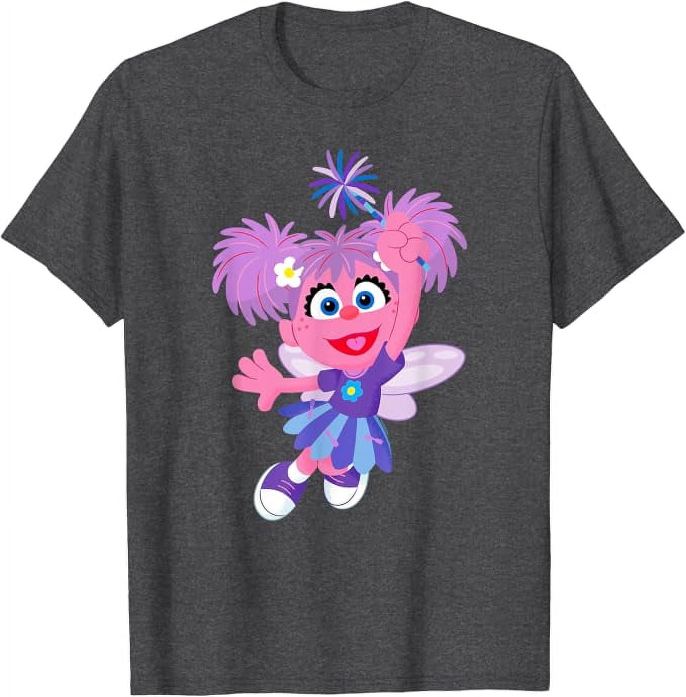 Sesame Street Furry Friends Forever! Abby Cadabby T-Shirt, Dark Heather ...