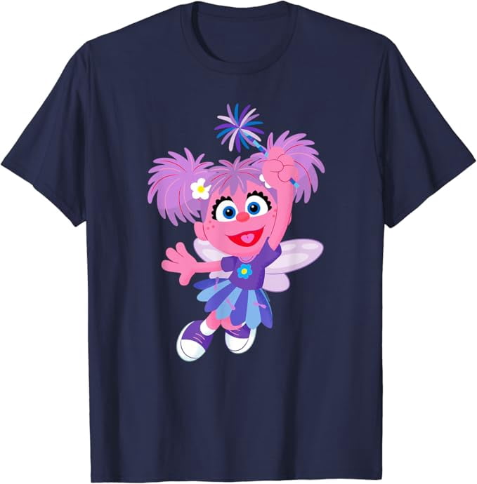 Animation Shops Abby Cadabby Face Infant T-Shirt – 100% Cotton Pink Shirt For Babies & Toddlers