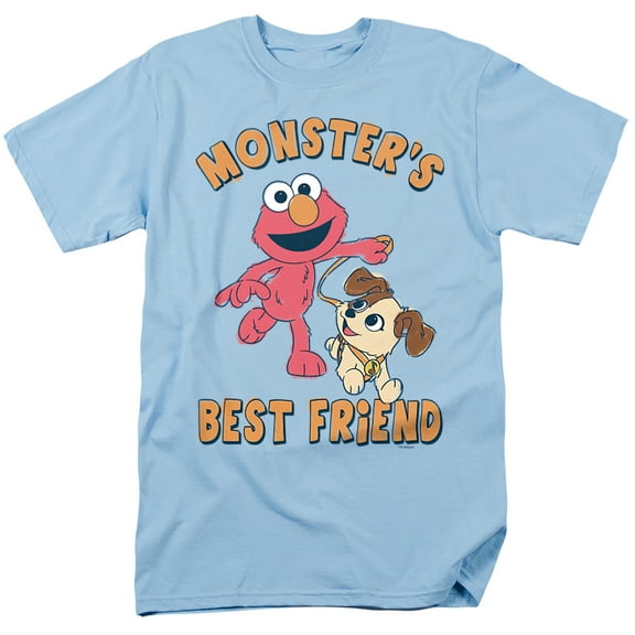 Sesame Street Furry Friends Forever Monster's Best Friend Unisex Adult T-Shirt