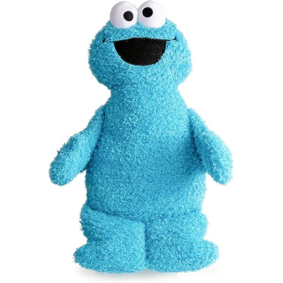 Sesame Street Fuzzy Cookie Monster Plush Pillow Buddy - Kids Super Soft Stuffed Pillow