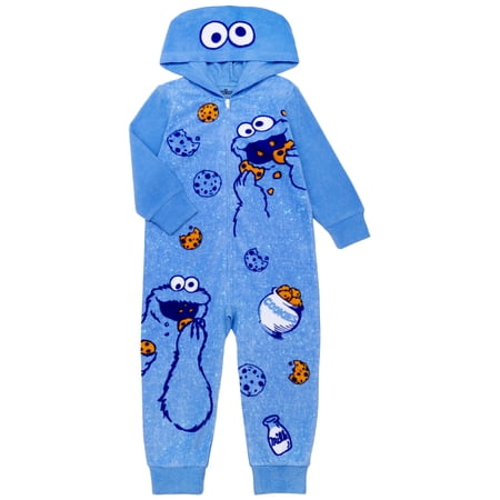 Minecraft Sesame Street Girl Exclusive Hooded Pajama Blanket Sleeper, Sizes 4-12