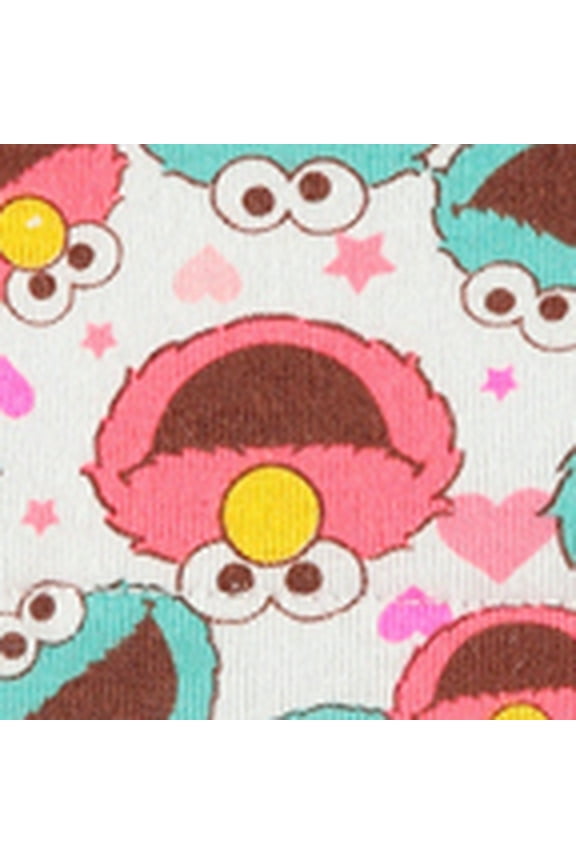 Girls' Toddler 7-Pack, Sesame 4T