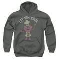 thumbnail image 1 of Sesame Street Gonger Let Him Cook Youth Kids Boy/Girls Pull-Over Hoodie, Charcoal, X-Large, 1 of 4