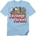 thumbnail image 1 of Sesame Street T-Shirt Groovy Group Unisex Graphic Tee For Men & Women, 1 of 7