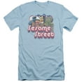 thumbnail image 1 of Sesame Street Groovy Group S/S Adult 30/1 T-Shirt Light Blue, 1 of 2