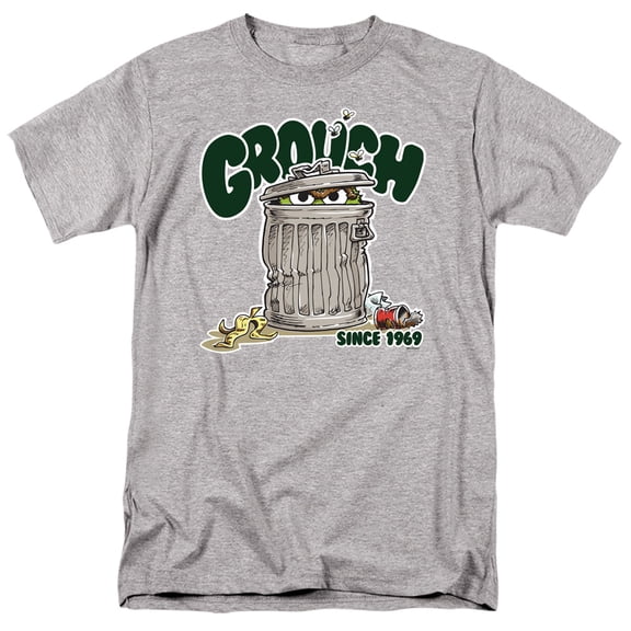 Sesame Street - Grouch - Short Sleeve Shirt - Large